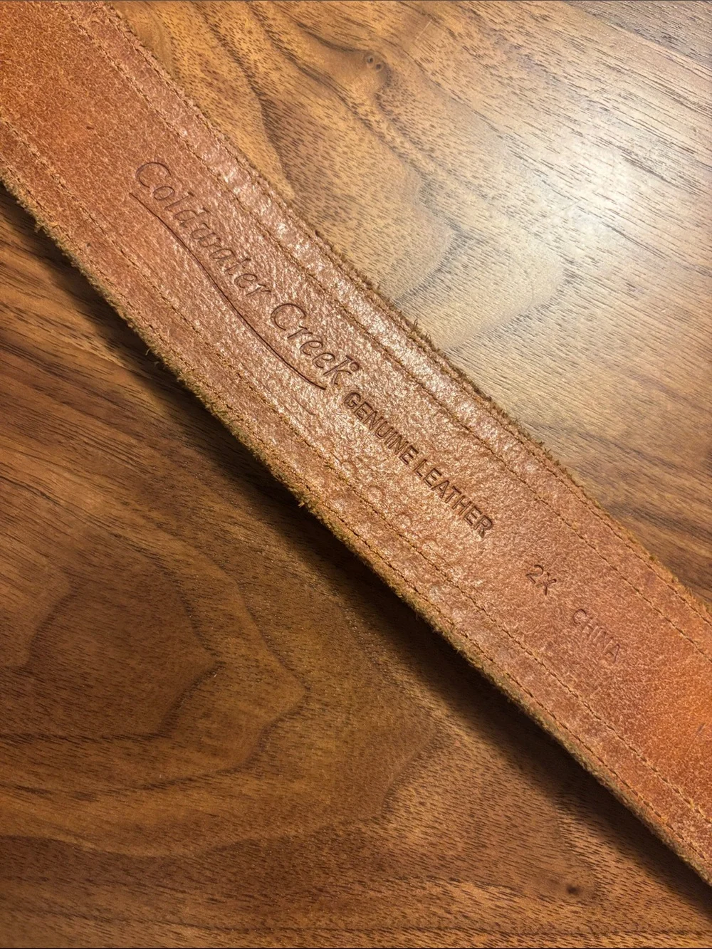 Women's Coldwater Creek Belt Double Ring Belt - Size 2X